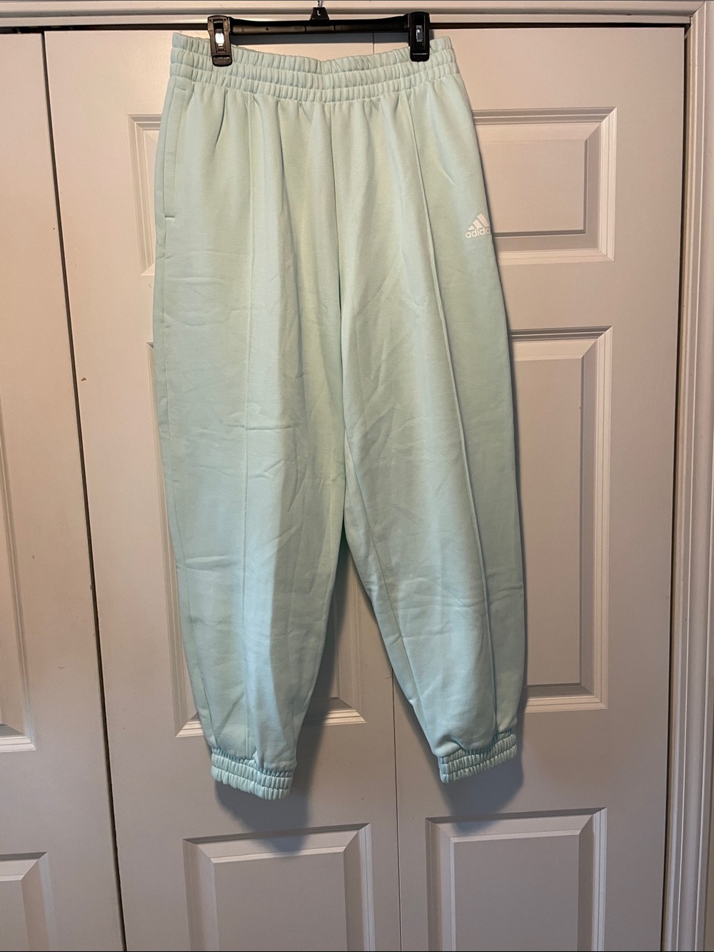 adidas Light Mint Green Women's Jogger Sweatpants NWT